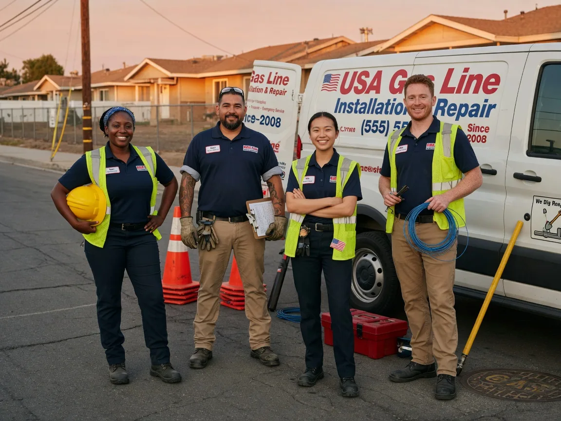 Gas Line Installation company in Parkman, WY